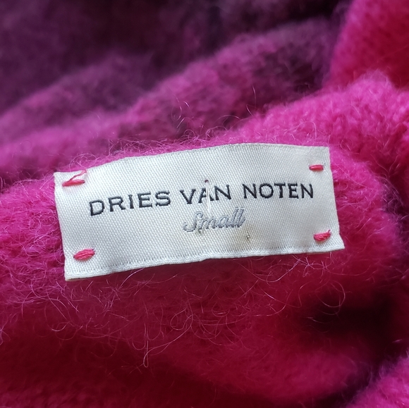 ❌SOLD❌Dries Van Noten Gradient Ombre Pink Sweater - Picture 3 of 3